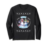 Miraculous Ladybug Happy Holidays with Ladybug & Cat Noir Long Sleeve T-Shirt