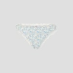 LH - culotte microfibre blanc femme