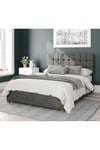 Sinatra Upholstered Ottoman Storage Bed, Kimiyo Linen Fabric