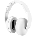 Procase Casque Anti Bruit Bébé, Casque Pliable Réglable Confortable Jusqu'à 36 Mois, avec Une Atténuation de NRR 26dB, Serre-tête Souple pour Milieu Bruyant ou Stressant -Blanc