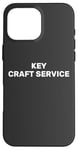 iPhone 16 Pro Max Movie Set Film Crew Key Craft Service Case