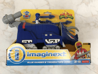 IMAGINEXT Power rangers Blue Ranger & Triceratops Zord CHJ09 ~New~