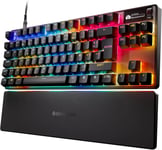 Apex Pro Tkl Gen 3-Clavier Hypermagnetic Gaming-Omnipoint 3.0-Actionnement Ajustable-Déclenchement Rapide-Préréglages Prêts À Jouer-Toucher Rapide/Socd-Oled -Fr Layout Azerty