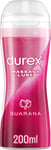 Durex 2 in 1 Massage Lube, Guarana, 200Ml, Water Based, Condom & Toy Compatible