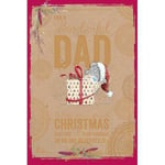 Dad - Me to You Bear Present Large Luxury Christmas Greetings Card New Gift Dady