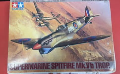 TAMIYA 1/48 SUPERMARINE SPITFIRE Mk.Vb.TROP MODEL KIT W/EXTRAS