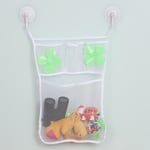 Bath Toy Organizer Bathroom Toy Holder Storage Bags Mesh Net Bathtub Shower Bag