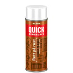 Quick bengalack rett på rust spray hvit blank