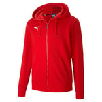 Puma Men's teamGOAL 23 Casuals Hooded Jacket Pullover, Red, S