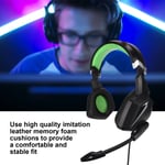 3.5mm Gaming Headset Stereo Game Over Ear Headphones With Volume Control For Fit