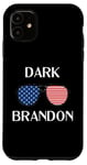 Coque pour iPhone 11 Dark Brandon Stunna fait de l'ombre à la démocratie des aviateurs