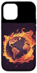 iPhone 12/12 Pro Cool World in Flames Costume for Boys and Girls Case