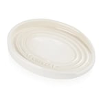 Le Creuset Stoneware Oval Spoon Rest Meringue, 71507157160099