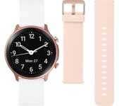 DORO 8370 Smart Watch - Pink & White, Pink,White