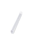 GBC CombBind indbindingsryg Combs 51mm A4 21R sort Hvid - Plastic binding comb