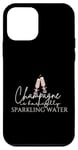 iPhone 12 mini Champagne Is Basically Sparkling Water Pink Coquette Bows Case