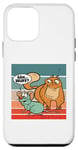 Coque pour iPhone 12 mini Chat souris orange bulle humour tension dessin animé bluff