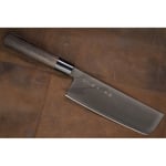 Japanilainen vihannesveitsi Nakiri Tojiro Zen Black FD-1568 16.5cm