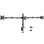 LogiLink Monitorarm trippel 17-27"" 2x658mm