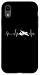 Coque pour iPhone XR Aviation Mode Aviation Enfants Flyer Heartbeat ECG