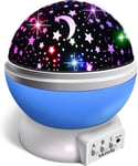 Moredig Baby Star Projector Night Light Kids, Rotating Baby Night Light for Kids