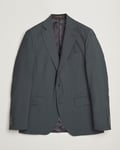 Oscar Jacobson Fogerty Wool/Mohair Suit Blazer Green