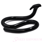 39 INCH - 1 METRE - Very Long XL XXL Big Black Dildo The Anal Anaconda - Extreme