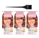 L'Oreal Casting Natural Gloss Nudes Hair Color All Colors 3-Pack