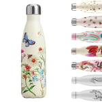 Chilly's Water Bottle - Stainless Steel and Reusable - Leak Proof, Sweat Free - Wild Flowers, 500ml