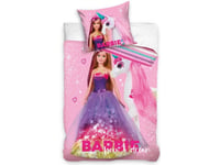 Barbie "Born To Dream" Sängkläder 150 X 210 Cm - 100 Procent Bomull