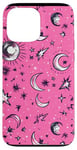 Coque pour iPhone 13 Pro Max Aura Coque de téléphone esthétique rose - Motif super mignon