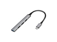 Logilink Ua0392 Usb-C® (Usb 3.1) Multiport Hub Med Usb-C-Stik Aluminiumsgrå