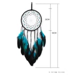 Feather Dream Catcher, Käsintehty Unisieppari, Bohemian Made Dream Catcher, Unisieppari huone-/hääkoristukseen