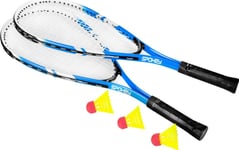 Spokey Bugy Speed Badminton Set Blå/Svart