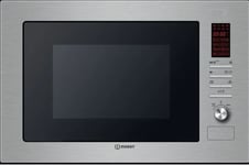 Indesit MWI 222.1 X UK Stainless Steel Microwave+Grill Int Height 38.8Cm X 59.4W X 47D