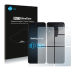 18x Film Protection Ecran pour Samsung Galaxy Z Flip 3 5G (Avant+Arrière) Film