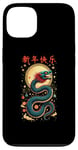 Coque pour iPhone 13 2025 Chinese New Year Dragon Art - Lunar Celebration Design