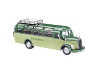 Busch 41012 H0 Bus Model Mercedes Benz O-3500 Rejsebus Halver