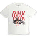 Pink Unisex T-Shirt: Motorbike (Small)