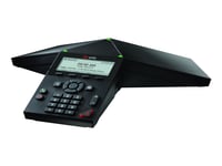 Poly Trio 8300 - Konferanse-Voip-Telefon - Med Bluetooth-Grensesnitt Med Anrops-Id/Samtale Venter - Ieee 802.11A/B/G/N (Wi-Fi) / Bluetooth 5.0 - Treveis Anropskapasitet - Sip, Srtp, Sdp - 3 Linjer - Svart