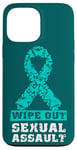 Coque pour iPhone 13 Pro Max Wipe out sexual assault, prise de conscience de l'agression