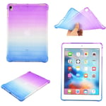 SKALO iPad 10.2 Gradient TPU Suojakuori - Violetti-Sininen