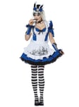 Mad Alice Adventures in Wonderland Deluxe Rabbit March Hare Womens Costume