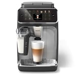 Expresso avec broyeur Philips LatteGo Series 4400 EP4446/70 230 W Noir et Argent