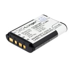 Kompatibelt med Sony Cyber-Shot DSC-RX100M2/B, 3.6V (3.7V), 1150 mAh