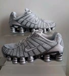 NIKE SHOX TL ,,Chrome'' SIZE UK 9 EUR 44 (AR3566 003) UNISEX TRAINERS