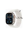 Apple Watch Ultra 2 GPS + Cellular 49mm - Titanium Case with White Ocean Band