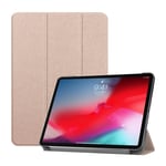 iPad Pro 11 inch (2018) vikbart syntetläder tablett skyddsfodral - Ros Guld