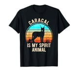 Caracal Is My Spirit Animal Retro Nature Lovers T-Shirt