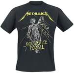 Metallica ...And Justice For All - Tracklist T-Shirt black